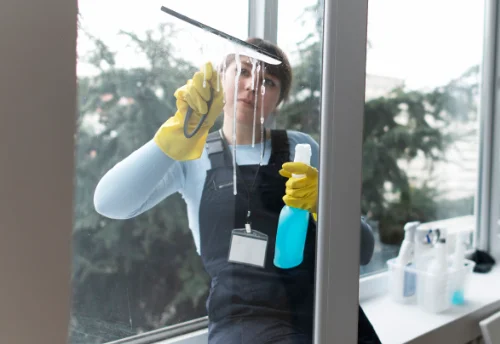 Nettoyage de vitres intérieures et extérieures à la Guerche-sur-l'Aubois